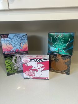 Sealed Pokemon ETBs