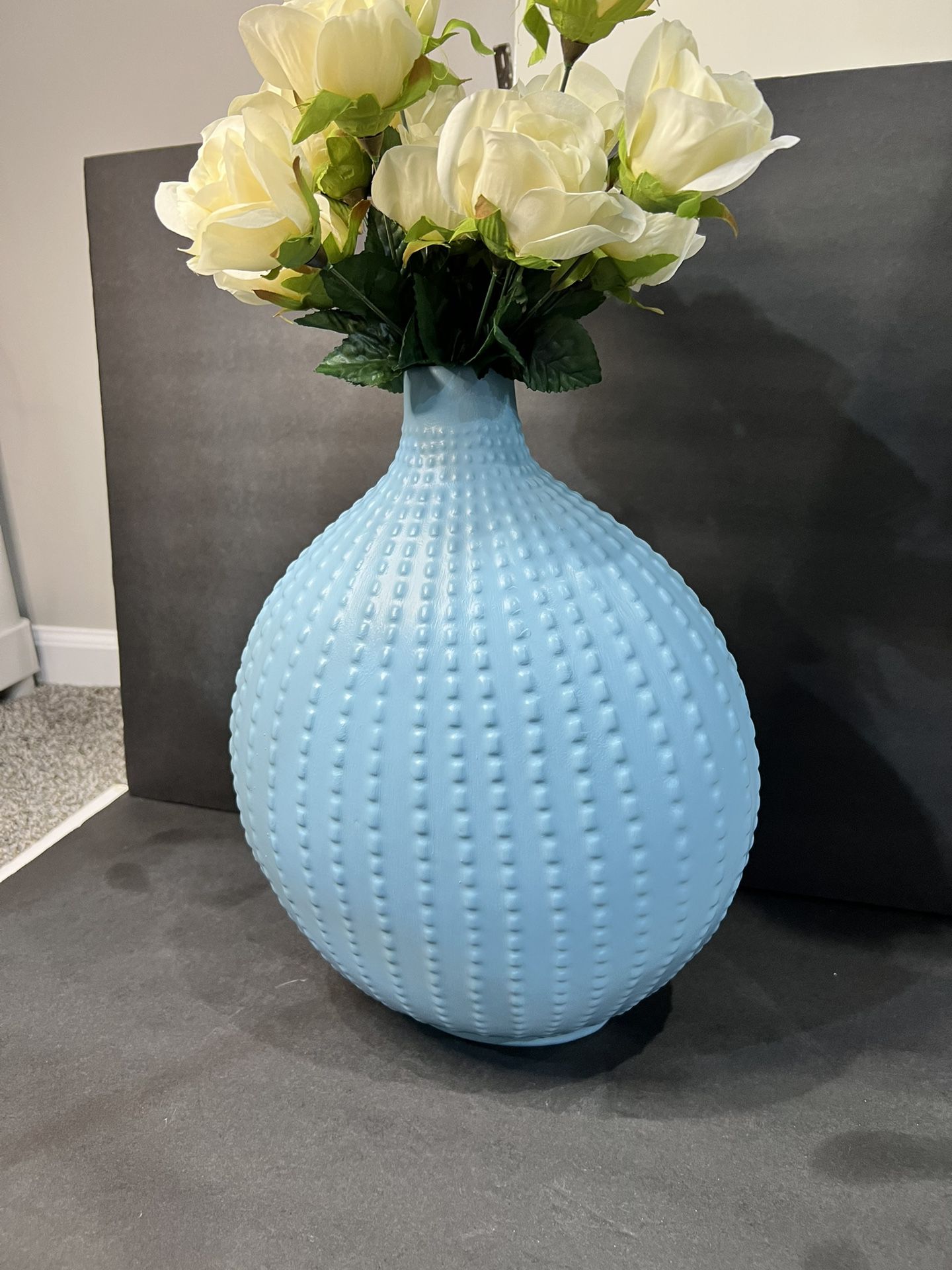 Repainted Large Flower Vase
