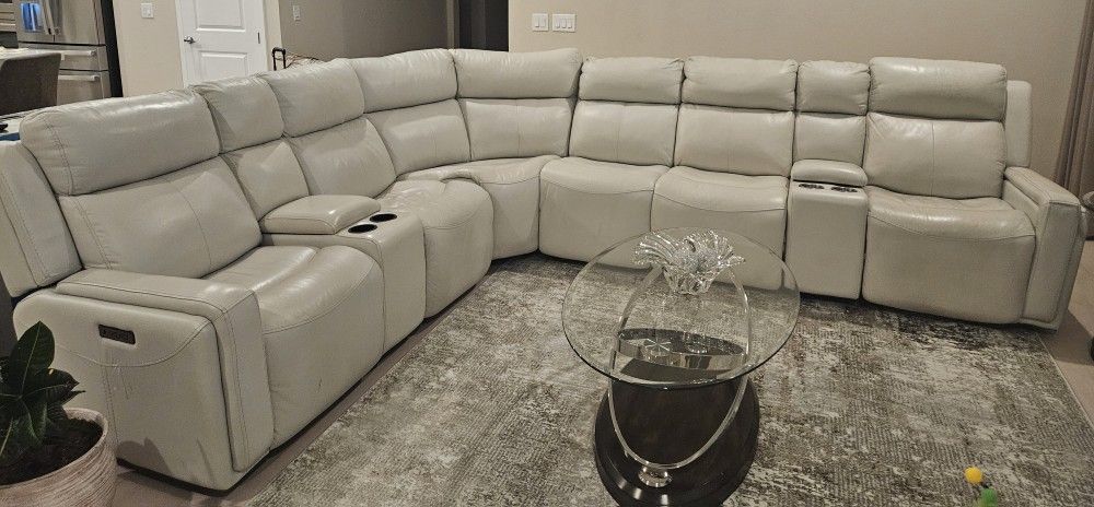Leather Sectional Sofa