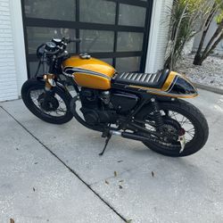 1973 Honda CB350 Motorcycle Custom Café Racer