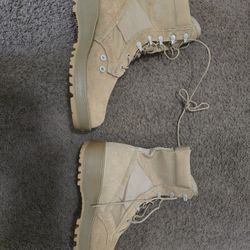 Leather Hot Weather Combat Boots Size 9.5