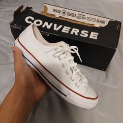 "Optical White" Converse