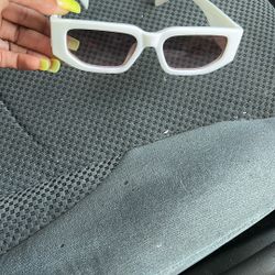 Prada triangle  sunglasses