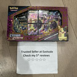 Crown Zenith Premium Treasures Collection Morpeko V-UNION Pokemon TCG