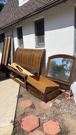 King size bed frame
