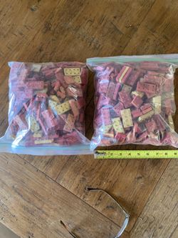 Vintage wood American Bricks