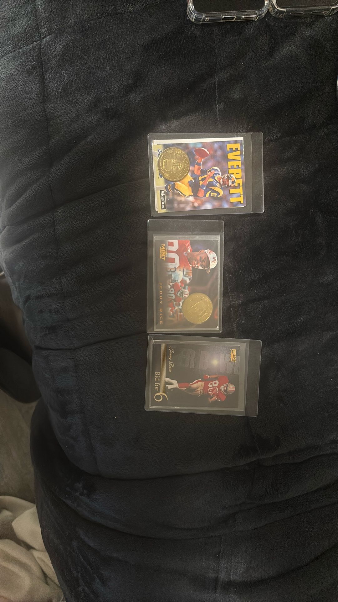 Sports Cards Jerry Rice And Jim Everett