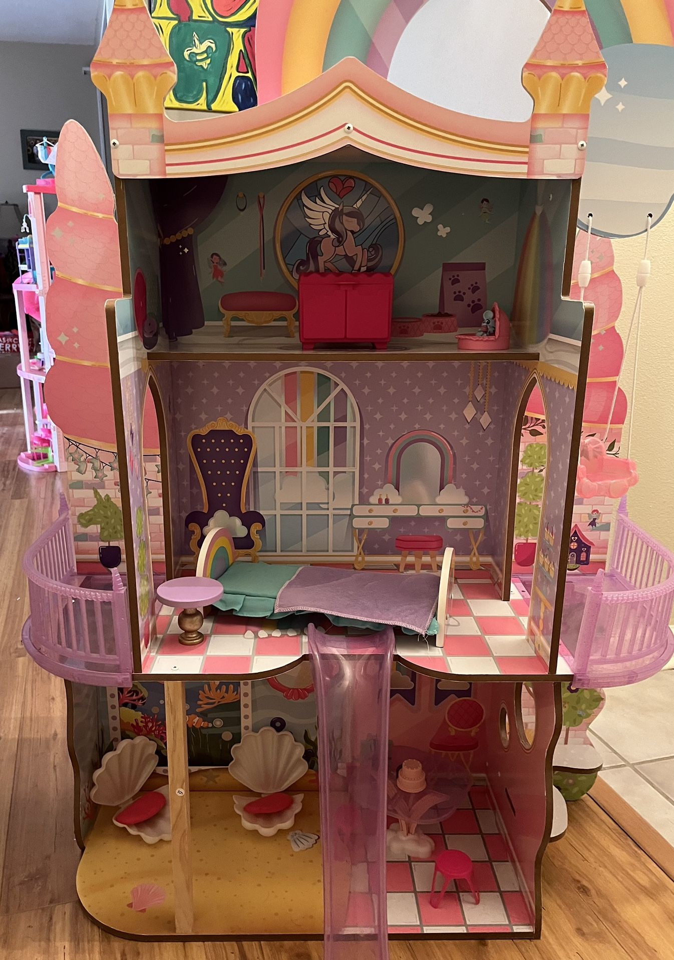 Kid Kraft Wooden Dollhouse