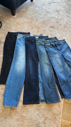 Vintage Size 10 Jeans, Lot of 5, Kut, Banana Republic, Vigoss Studio, Twelve