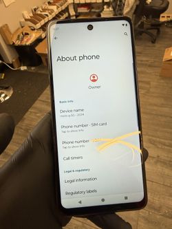 Motorola G 5G 2024 128gb Sage AT&T Locked