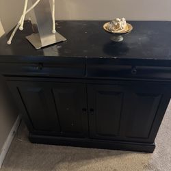 Wood Storage Cabinet