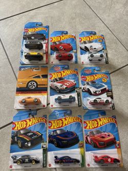 Hot Wheel Porsche Lot 