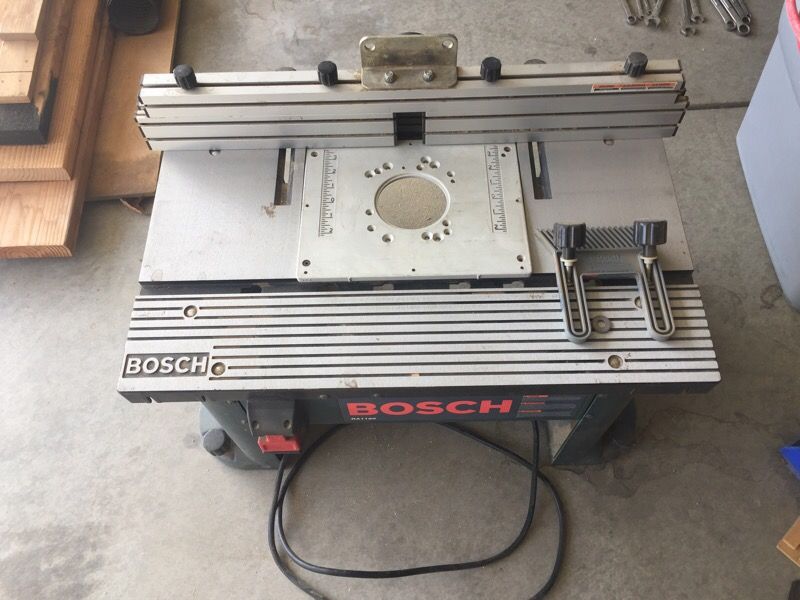Bosch RA1180 Router Table for Sale in Palmdale CA OfferUp