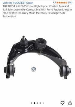 Front Upper Control Arm and Ball Joint
