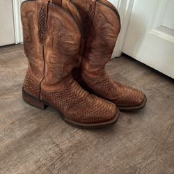 Leather Cowboy Boots 