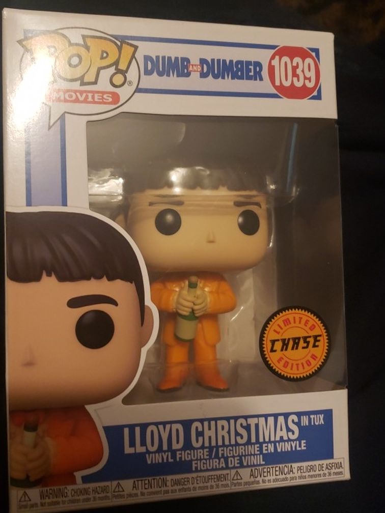 Llyod Christmas in tux 1039 Funko Pop limited edition Chase