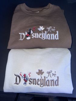Custom Disneyland Sweaters