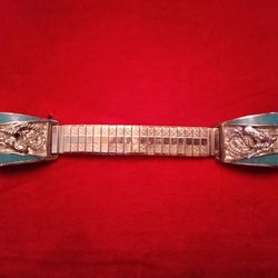 Turquoise Mans Watch Band