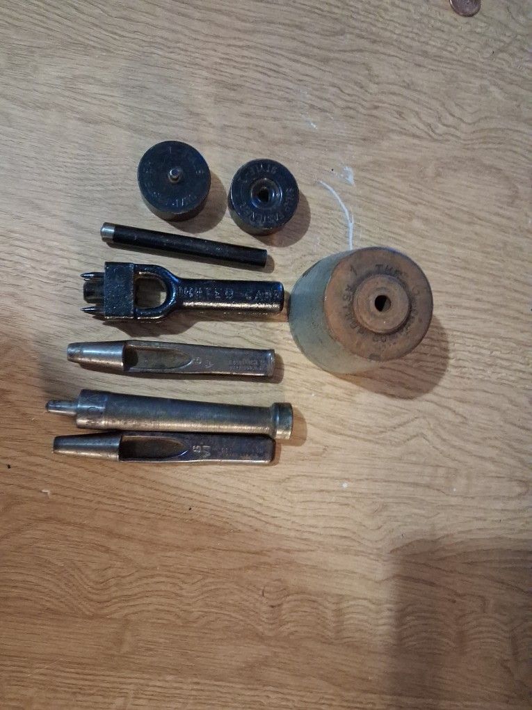 Vintage Leather Punches