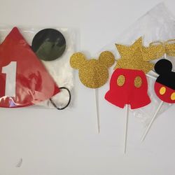 Mickey Mouse 1st Birthday Set