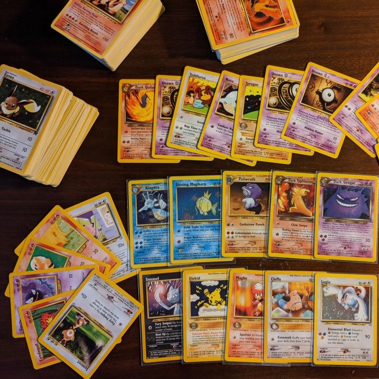 Pokemon Card Booster Packs - Vintage, Holo, Authentic, Rare