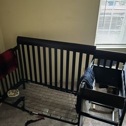 5-in-1 Convertible Crib and Changer