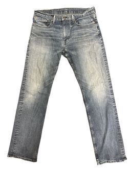 Levi's 559 Jeans Men's 34x36 Relaxed Straight Leg Denim Blue 100% Cotton