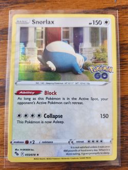 Pokemon Go  Snorlax Holo