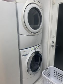 Washer and dryer