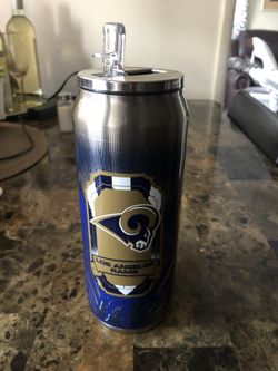STANLEY TUMBLER . ( FOOTBALL 🏈 RAMS 🐏 