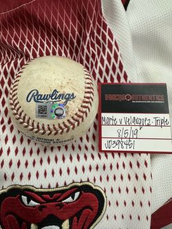 Ketel Marte triple game used Dbacks mlb authentication