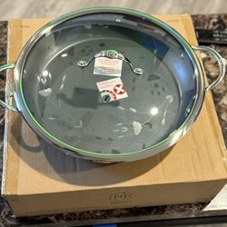 Paellera De  14 qt Con Antiadherente 