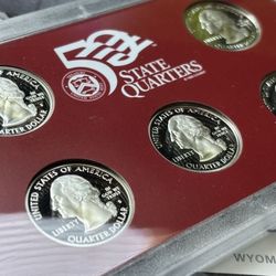 25 cents 2007 S. Coin USA.  Ag. 0.900. Proof 