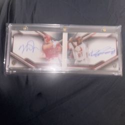 Mike Trout, Vladimir Guerrero Duel Auto /10