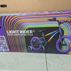 NEW** 16 Inch Light Up Bike 