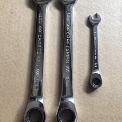 Craftsman Ratcheting Combination wrenches