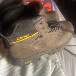 Coleman Steele Toe Boots