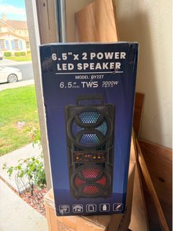DABONE DY227 6.5" Dual LED Speaker 3000W