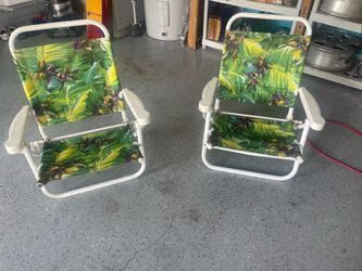 Beach chairs