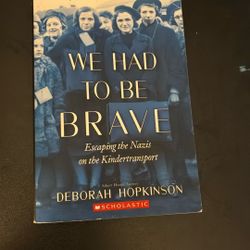 We Had To be Brave Book