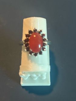 Sterling Silver Ring - 925 Size 7