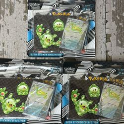 Pokemon TCG ccBlack Bolt Tech Sticker Collection