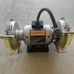 Craftsman Professional 8in Grinder 1.0 Horsepower 3/8in 