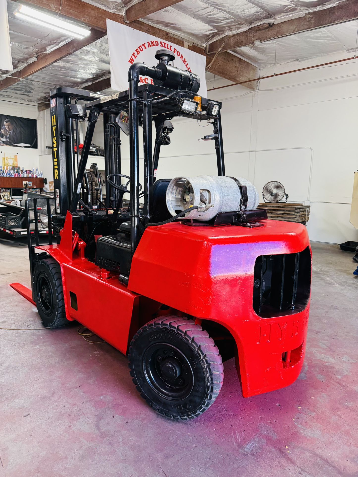 Heister Forklift 
