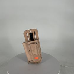 R&J LEATHERCRAFT Top Grain Pruner, Sharpening Stone, and Side Tool Holder w/ Clip - 418SP