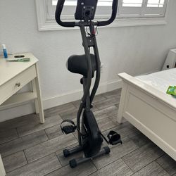 Foldable Stationary Bike, Indoor Cycling Exercise Bike 