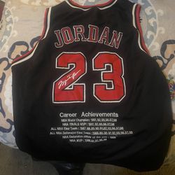 Michael Jordan All Achievement Jersey 