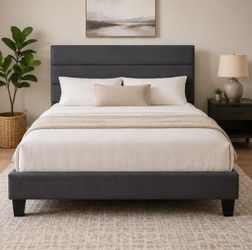Queen bed comes with free mattress