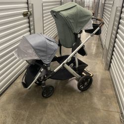 2019/2020 UPPAbaby Vista V2 Single To Double Stroller With Pram & Accessories 