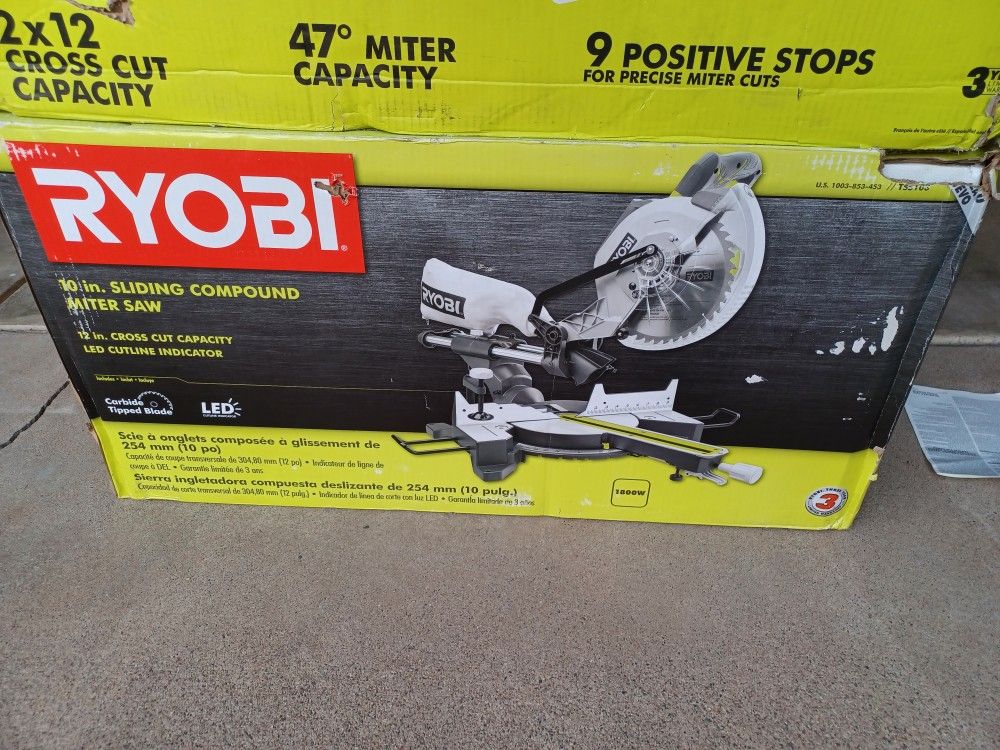 SLIDING MITER SAW 10"
